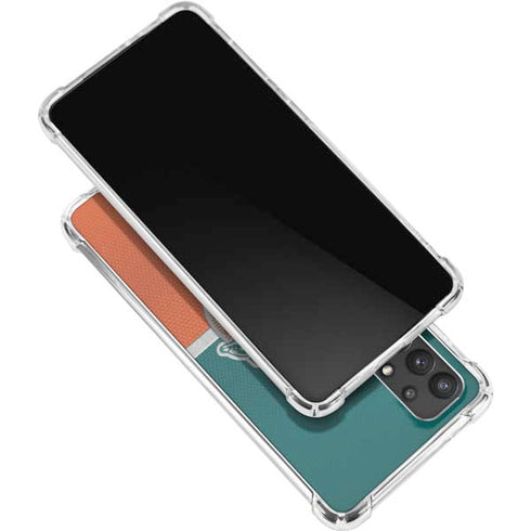 NFL Miami Dolphins Vintage Galaxy A32 5G Clear Case