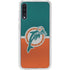 NFL Miami Dolphins Vintage Galaxy A50 Clear Case