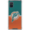 NFL Miami Dolphins Vintage Galaxy A51 5G Clear Case