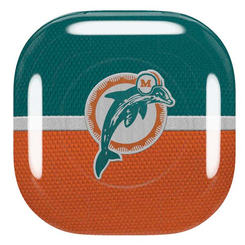 NFL Miami Dolphins Vintage Galaxy Buds Pro Skin