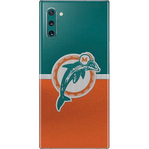 NFL Miami Dolphins Vintage Galaxy Note 10 Skin