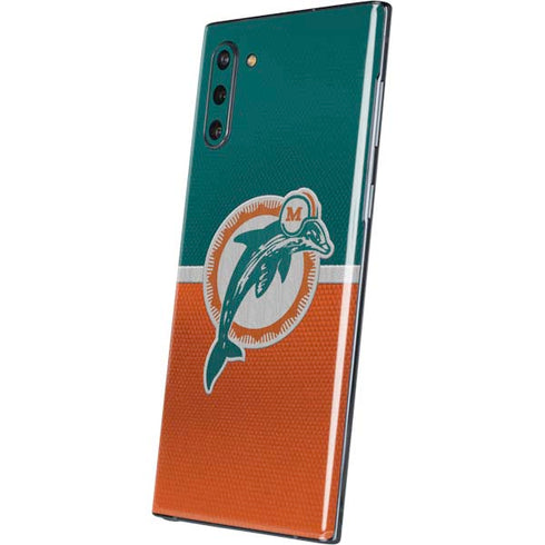 NFL Miami Dolphins Vintage Galaxy Note 10 Skin
