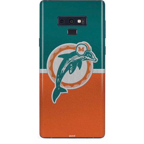 NFL Miami Dolphins Vintage Galaxy Note 9 Skin