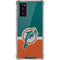 NFL Miami Dolphins Vintage Galaxy Note20 5G Clear Case