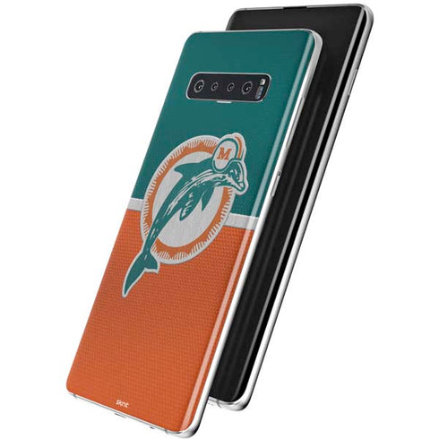 NFL Miami Dolphins Vintage Galaxy S10 Skin