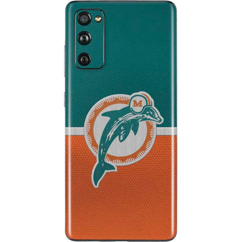 NFL Miami Dolphins Vintage Galaxy S20 Fan Edition Skin