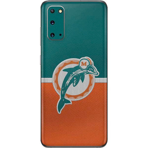 NFL Miami Dolphins Vintage Galaxy S20 Skin