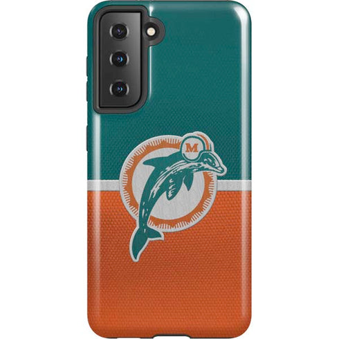 NFL Miami Dolphins Vintage Galaxy S21 5G Pro Case