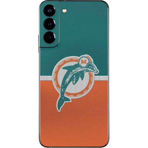 NFL Miami Dolphins Vintage Galaxy S22 Plus Skin