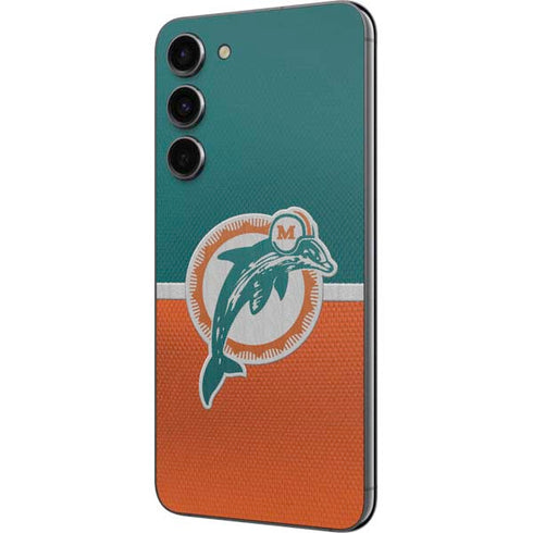 NFL Miami Dolphins Vintage Galaxy S23 Plus Skin
