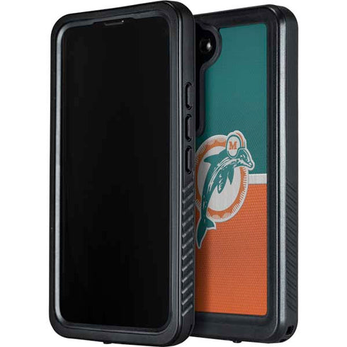 NFL Miami Dolphins Vintage Galaxy S23 Waterproof Case