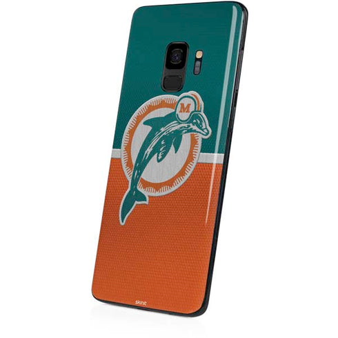 NFL Miami Dolphins Vintage Galaxy S9 Skin
