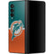 NFL Miami Dolphins Vintage Galaxy Z Fold3 5G Skin