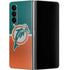 NFL Miami Dolphins Vintage Galaxy Z Fold4 5G Skin