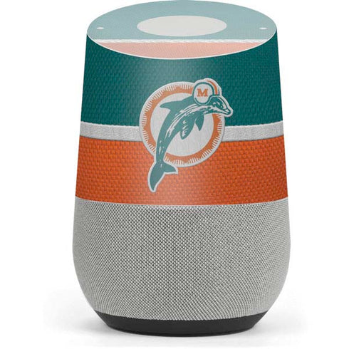 NFL Miami Dolphins Vintage Google Home Skin