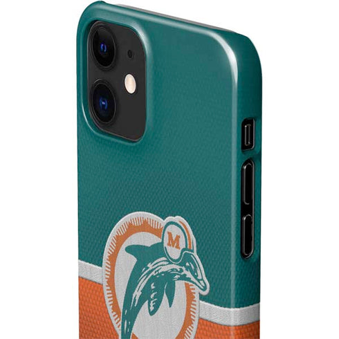 NFL Miami Dolphins Vintage iPhone 12 Mini Lite Case
