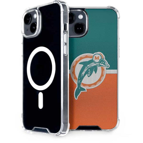 NFL Miami Dolphins Vintage iPhone 13 MagSafe Case