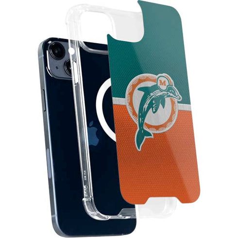 NFL Miami Dolphins Vintage iPhone 13 MagSafe Case