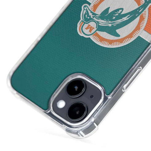 NFL Miami Dolphins Vintage iPhone 13 MagSafe Case