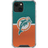 NFL Miami Dolphins Vintage iPhone 13 Mini Clear Case