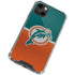 NFL Miami Dolphins Vintage iPhone 14 Plus Clear Case