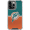 NFL Miami Dolphins Vintage iPhone 14 Pro Clear Case