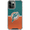 NFL Miami Dolphins Vintage iPhone 14 Pro Max Clear Case