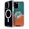 NFL Miami Dolphins Vintage iPhone 15 Pro Max MagSafe Case