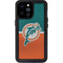NFL Miami Dolphins Vintage iPhone 14 Pro Max Waterproof Case