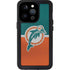 NFL Miami Dolphins Vintage iPhone 14 Pro Waterproof Case