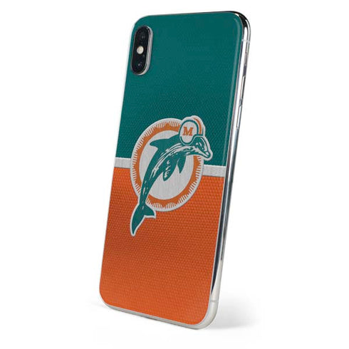 NFL Miami Dolphins Vintage iPhone XS Skin