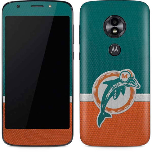 NFL Miami Dolphins Vintage Moto E5 Play Skin