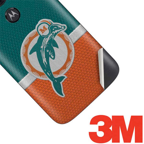 NFL Miami Dolphins Vintage Moto E5 Play Skin