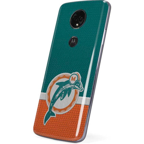 NFL Miami Dolphins Vintage Moto E5 Plus Skin