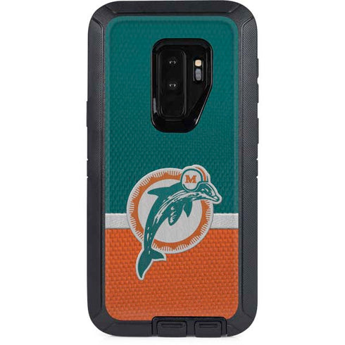 NFL Miami Dolphins Vintage Otterbox Defender Galaxy Skin
