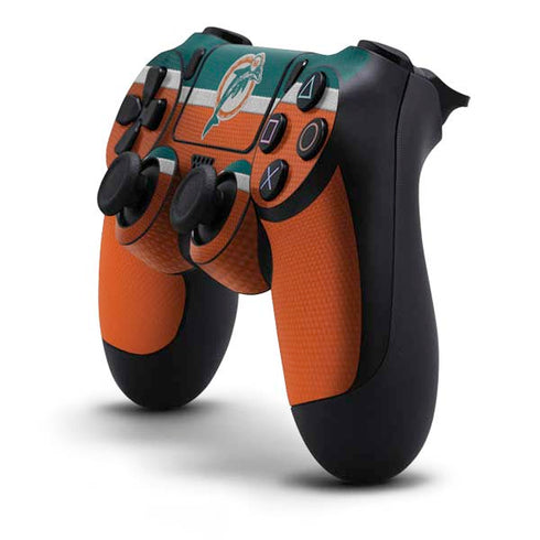 NFL Miami Dolphins Vintage PS4 Controller Skin