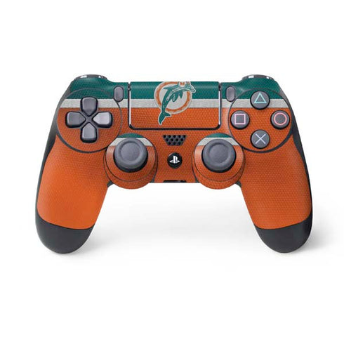 NFL Miami Dolphins Vintage PS4 Controller Skin