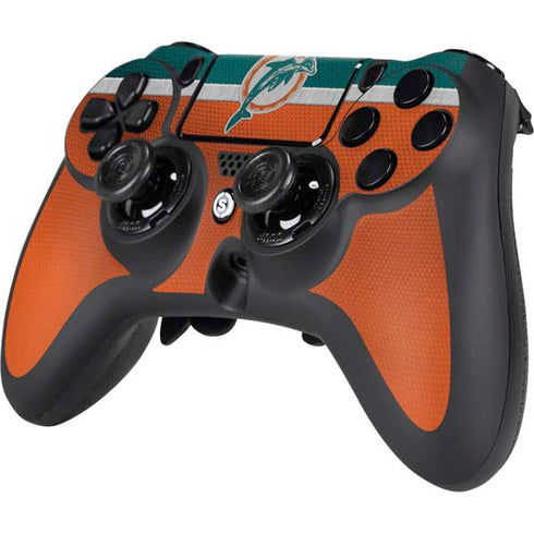 NFL Miami Dolphins Vintage PS4/PC SCUF Impact Controller Skin