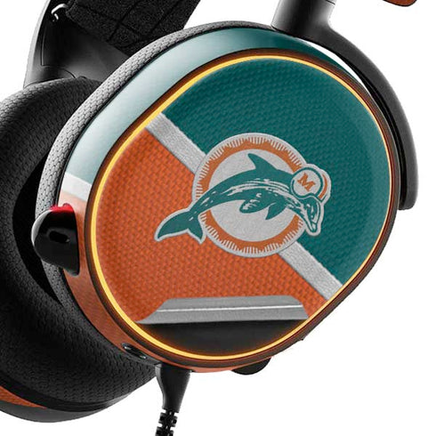 NFL Miami Dolphins Vintage SteelSeries Arctis 3 Skin