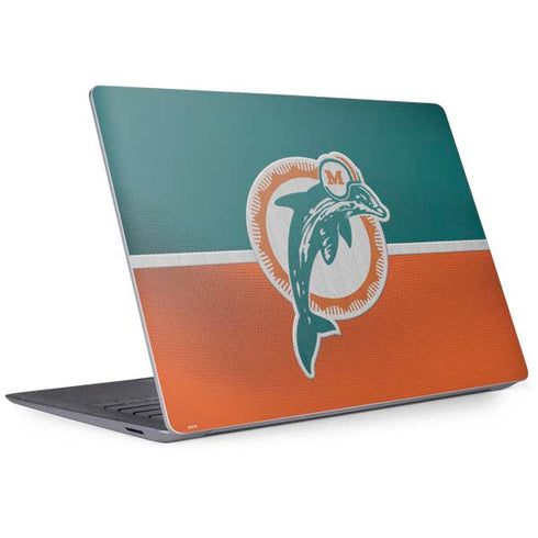 NFL Miami Dolphins Vintage Surface Laptop 3 13.5in Skin