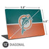 NFL Miami Dolphins Vintage Universal Laptop 12in (9.8 x 6.8in) Skin