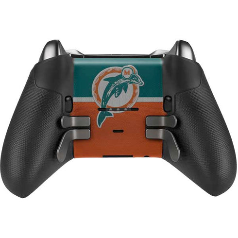 NFL Miami Dolphins Vintage Xbox Elite Wireless Controller Series 2 Skin
