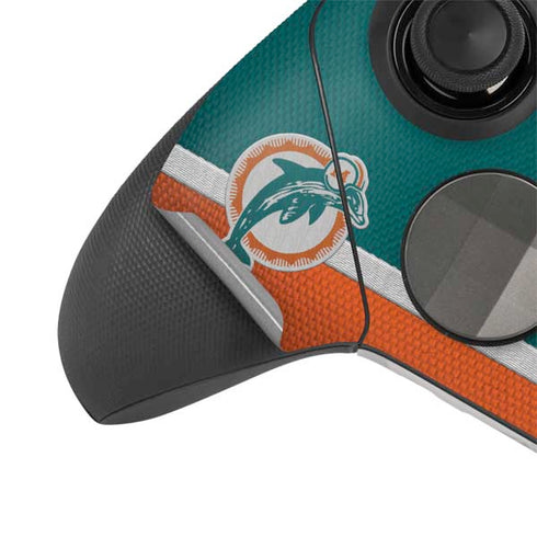 NFL Miami Dolphins Vintage Xbox Elite Wireless Controller Series 2 Skin