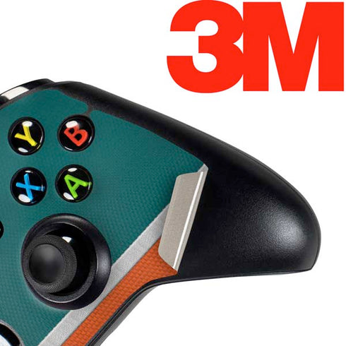 NFL Miami Dolphins Vintage Xbox One Controller Skin