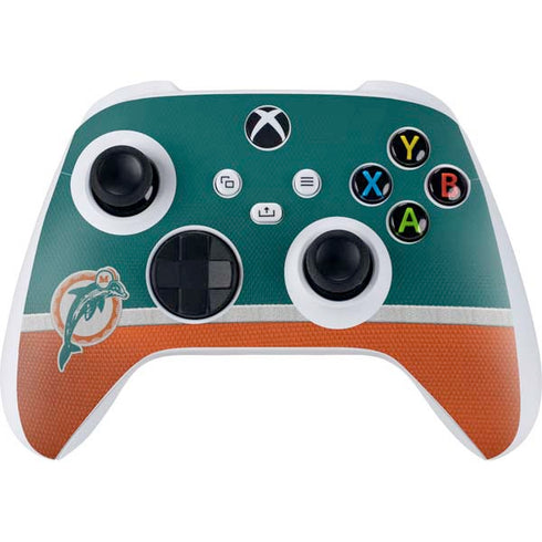 NFL Miami Dolphins Vintage Xbox Series S Controller Skin