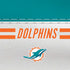 NFL Miami Dolphins White Striped Nintendo 2DS XL (2017) Skin
