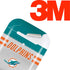 NFL Miami Dolphins White Striped Apple AirPods 2 Skin