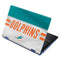 NFL Miami Dolphins White Striped Aspire R11 11.6in Skin
