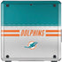 NFL Miami Dolphins White Striped Cooler Master MasterBox Q300L Mini Tower Skin