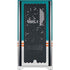 NFL Miami Dolphins White Striped Corsair 4000D Tempered Glass Mid-Tower ATX Case Skin